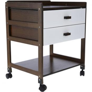Bambú Nightstand 2-Drawer – Minkurow