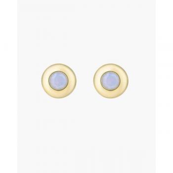 Pendientes Apodemia - Classic Donut Opal Xs - Oro amarillo de alta joyería