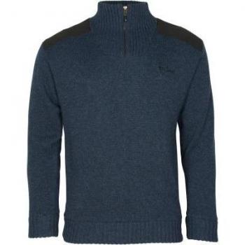 Pinewood Hurricane Herren Strickpullover D.Navy Melange