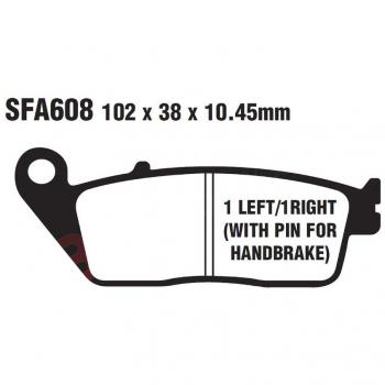 PASTIGLIE FRENO MESCOLA SINTERIZZATA SCOOTER CODICE R1760800