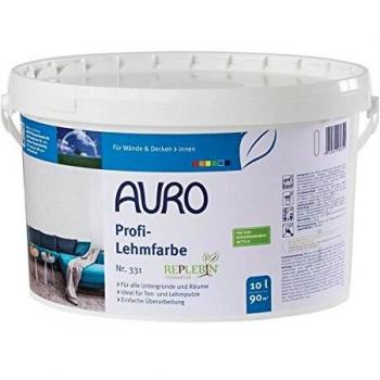 Peinture Auro à base d'argile 331 en Crème Blanc