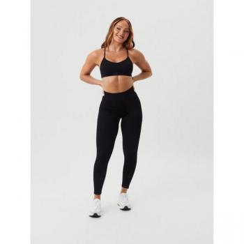 Björn Borg Alice Stenlöf Seamless Rib Tights Black, XS