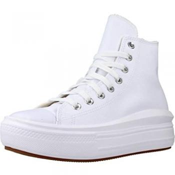Zapatillas Converse All Star Move Leather Mujer Blanco
