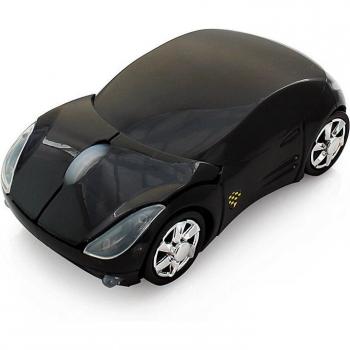 CHYI Compact 2.4 GHz Car Mouse – 1600 DPI, USB Optic, Cute Pink Female Cartoon Style