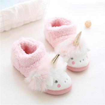 Zapatillas Abrigo Peludo Mujer