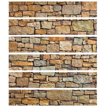 3D Brick Texture Stair Stickers