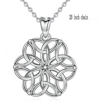 Collar Eudora Flor de la Vida 925 Plata