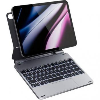 Epico Aluminium Keyboard Case für iPad Pro 11 M4, schwarze Tablet-Tastatur
