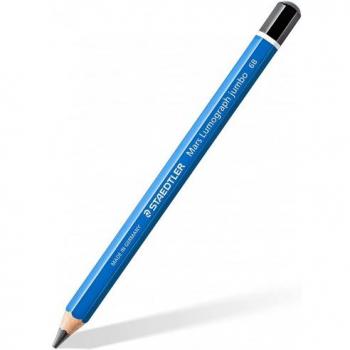 Set di 6 Matite in grafite Staedtler Mars Lumograph Jumbo 100J 6B