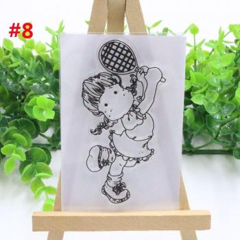 HandgemachtTransparentStempel für DIY Fotoalbum & Papierkarten