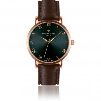 Bern Leather Wristwatch by Philipp Blanc