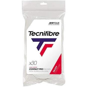 Tecnifribre Pro Contact Overgrip for tennis, 30-count (White)