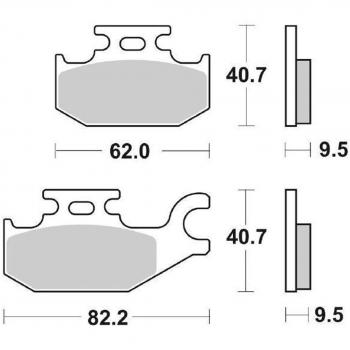 SBS Offroad Sintered Remblokken