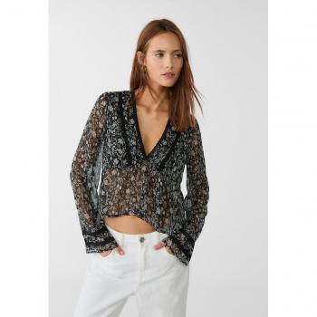 Camicia Bianca V Stradivarius Soft M