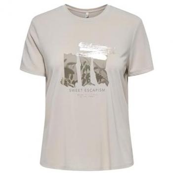 ONLY T-Shirt »ONLFREE LIFE REG S/S LEAF TOP BOX JRS«