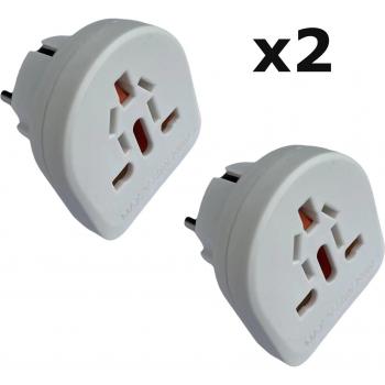 Adaptador Internacional de Enchufe para Viajeros