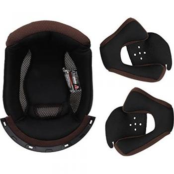 Fodera Interna e Guanciali per Casco LS2 OF573 Twister - Marrone/Nero - XS
