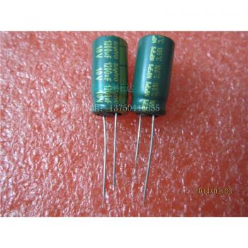 50PCS SANYO 10V 1200uF High Frequency Capacitor 10x20mm