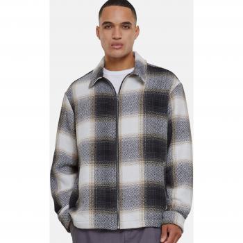 Giacca zippata Urban Classics - Camicia - Mezza stagione - Uomo - S a 4XL - Nero/Beige