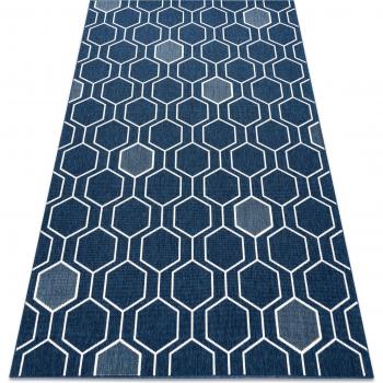 Blue Sisal Loop Rug