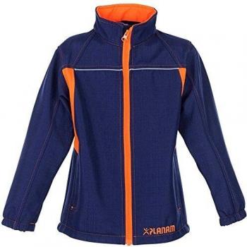 Basalt Junior Softshelljacke marine/orange Modell 6131
