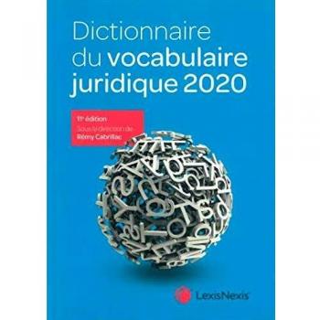 Dictionnaire du vocabulaire juridique