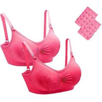 Breastfeeding Ease Bra – Aigori 2-Piece Pink Set