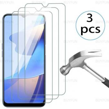 3pcs tempered glass screen protector for Oppo A16