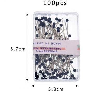Florists Sewing Pins - Multi-Purpose Pearl Head, 3 Colors