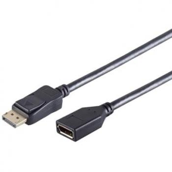 Shiverpeaks S/CONN maximum connectivity Displayportkabel-DisplayPort 1.2 Verlängerungskabel, 4K, 1,0m