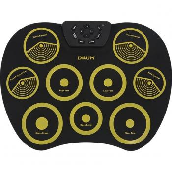 Portable USB Electronic Drum Kit with Foot Pedals