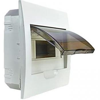 Caja de distribución 8 módulos IP40 63A color blanco/grey