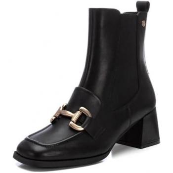 Carmela para mujer. 16194001-NEGRO Botines de Piel 161940 negro (35), 5 a 8cm, Cremallera, Casual