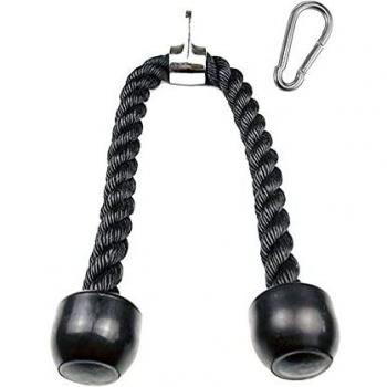 Qibylift Deluxe Non Slip Cable Attachment for Tricep Rope Pull Down