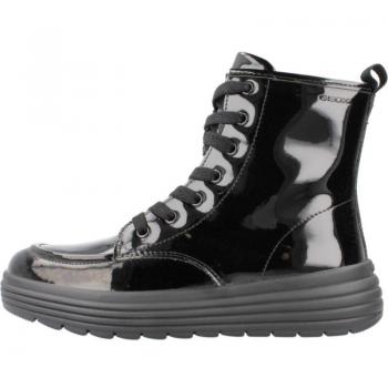 Geox Phaolae Black Boots for Kids, Size 34 EU