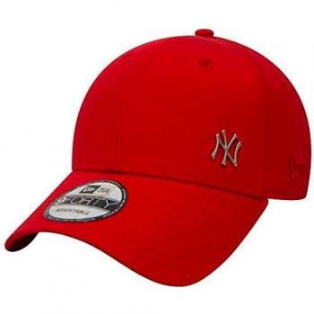 9Forty MLB Mini Logo Yankees Cap by New Era - Red - One Size