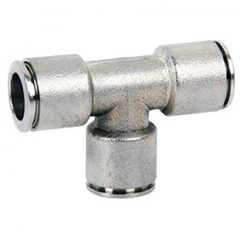 Empalme rápido metálico T tubo de 12 caja 5 unid