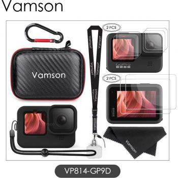 Vamson GoPro Hero 10 9 Mini Case and Accessories