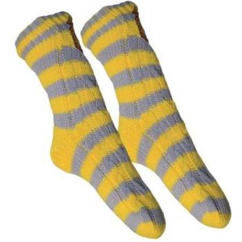 Harry Potter Socken für Hufflepuff-Fans
