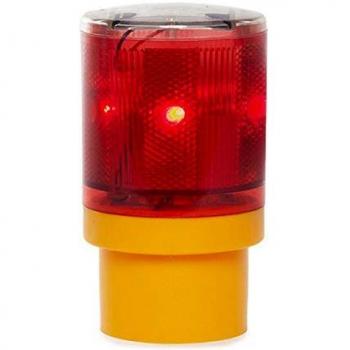 Baliza Solar LED Señalización - Amarillo