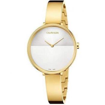 Calvin Klein Herren- und Damenuhr analog-digital Quarz mit Edelstahlarmband K7A23546