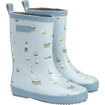Little Dutch Sailors Bay Blauw Regenlaarzen Maat 24/25