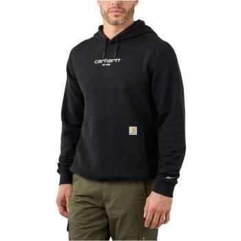 Carhartt Lightweight Logo Graphic Hoodie Schwarz M Herren