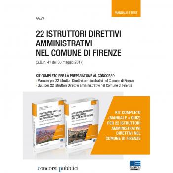 22 istruttori direttivi amministrativi nel Comune di Firenze