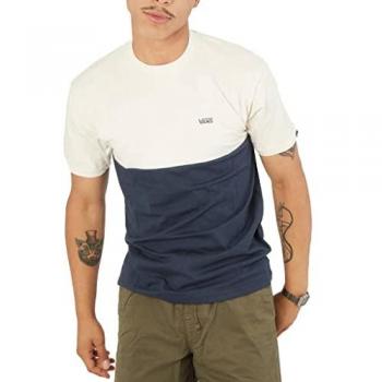 Vans T-shirt a maniche corte color block blu