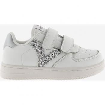 Scarpe da ginnastica da bambina Victoria Tiempo Efecto Piel & Tiras & Fantasía