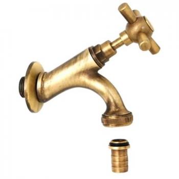 DIANHYDRO Rubinetto Inclinato Maniglia Croce 1/2