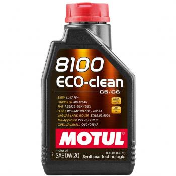 1 Liter Motul Motoröl 8100 Eco-clean 0W-20