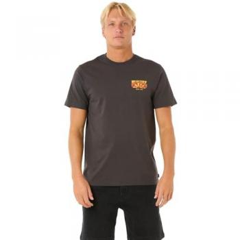 Rip Curl Keep On Trucking T-shirt korte mouwen gewassen zwart L
