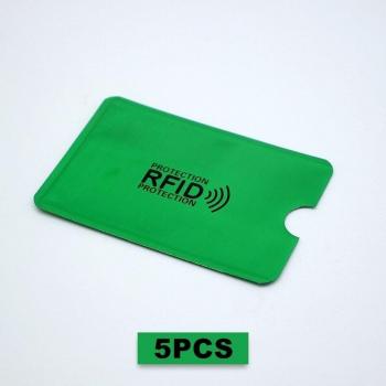 5pcs RFID Blocking Credit Card Holder